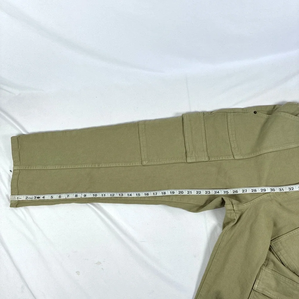 NWT Michael Kors Selma Straight Ankle Smoky Olive Pants Jeans Size 10 New (Read)